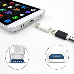 CARCASSI Top Quality Newest USB 3.1 Type-C Male Connector to Micro USB 2.0 5Pin Female Data Adapter Converter USB Type C Adapter