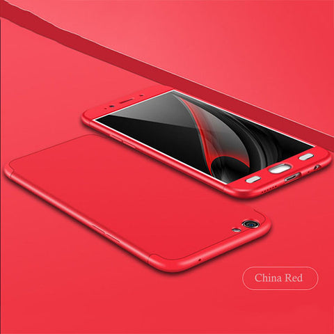 R9 s Case 3 in 1 Knight Armor Phone Cases For Oppo R9 R9s Plus Case Ultra thin Fashion 360 Matte Phone Cover Fundas Capa Shell