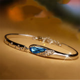 Water Drop Vintage Silver Bracelet