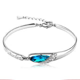 Water Drop Vintage Silver Bracelet
