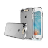 Cover for iPhone 7 7 Plus 6 6S Plus,ROCK Original Brand LED Flash Light Calling Notice for Alert Phone Cases Crystal Clear Shell