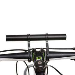 20CM Carbon Fiber Bike Bicycle Handlebar Extender Extension Light Lamp computer phone Mount Stand Holder Bicycle Accessories #11