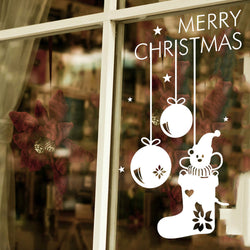 wall stickers home decor Window wall stickers christmas decorations for home wall sticker adesivo de parede #1520