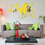 3d Mirror Mural Decal Wall Stickers