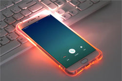 Case For Samsung Galaxy S8 LED Light Flash Flexible Rubber Cover Skin Gel Phone Bag Accessory Coque Etui For Galaxy S 8 Capinha