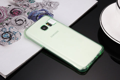 Case For Samsung Galaxy S8 LED Light Flash Flexible Rubber Cover Skin Gel Phone Bag Accessory Coque Etui For Galaxy S 8 Capinha