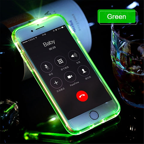 ROCK Led Flash Phone Case for iPhone 7 plus, Light Flash Calling notice Tube series phone case for iPhone 7 7 plus cover