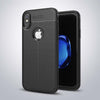 Luxury PU Leather Phone Cases For iphone X Case Fashion Litchi Texture Soft TPU Back Cover For iphone 10 Fitted Cases Capa Coque