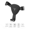 Universal Car Air Vent Outlet Mount Gravity Phone Holder Stand 1 Second Lock for Samsung iPhone Accessories GPS Stent