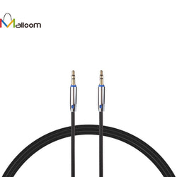 2017  Cell Phone Accessories 3.5mm Jack Male to Male Stereo Headphone Car Aux Audio Extension Cable #25