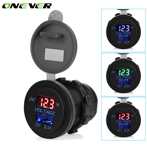 USB Socket Car Phone Charger