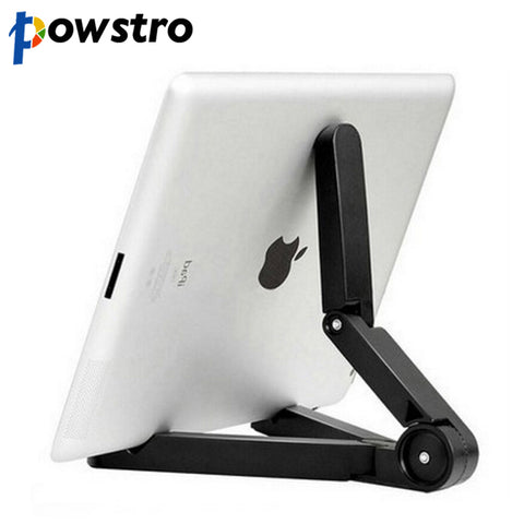 Powstro phone Foldable Adjustable Stand Bracket Holder Mount For iphone iPad ASUS Samsung Pad Tablet PC Tablet Accessories