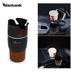 Multifunction Car Storage Box Organizer Drink Phone Holder 360 Degree Rotation for Sunglass Pen Coins Drink Car Accessories