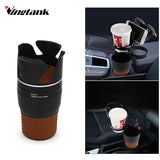 Multifunction Car Storage Box Organizer Drink Phone Holder 360 Degree Rotation for Sunglass Pen Coins Drink Car Accessories