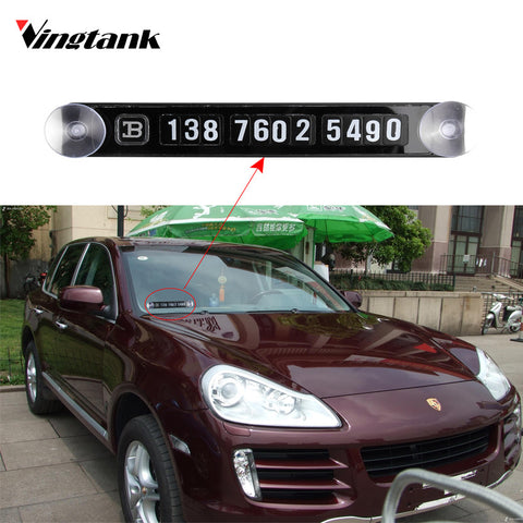 Universal Temporary Car Parking Card Magnetic Phone Number Card Car Styling Car Stickerfor Outback Chevrolet Cruze Accessories