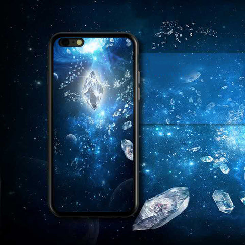 ELFTEAR For iPhone 6 Case LED Light Star Sky Cover For iPhone 7 Case LED Shining Starry Night Stars Moon Space Phone Back Cover