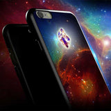 ELFTEAR For iPhone 6 Case LED Light Star Sky Cover For iPhone 7 Case LED Shining Starry Night Stars Moon Space Phone Back Cover