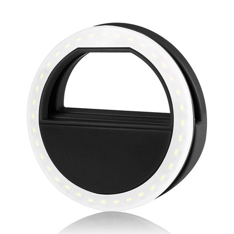 Selfie Ring Light LED Flash Make Up Selfie Photography Phone Ring for IPhone 7 8 Plus X 6S 5S Redmi Note 4X 4A Mi5 One Plus 5