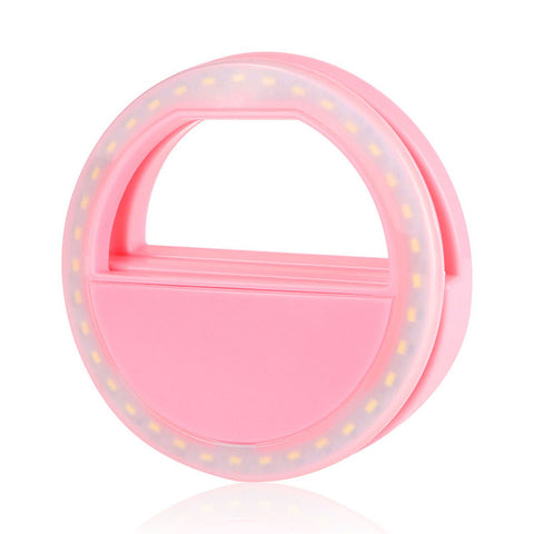 Selfie Ring Light LED Flash Make Up Selfie Photography Phone Ring for IPhone 7 8 Plus X 6S 5S Redmi Note 4X 4A Mi5 One Plus 5
