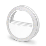 Selfie Ring Light LED Flash Make Up Selfie Photography Phone Ring for IPhone 7 8 Plus X 6S 5S Redmi Note 4X 4A Mi5 One Plus 5